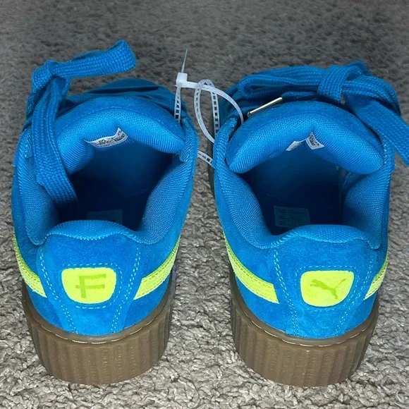 Puma Electric Blue Athletic Shoes - Picture 2 of 5